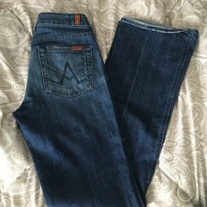 7 for all mankind A pocket flares