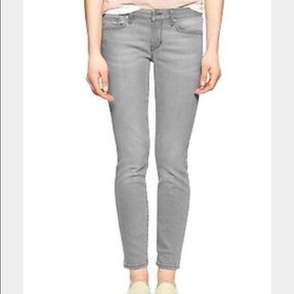 Gap always skinny skimmer jeans in grey. 27r