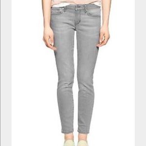 Gap always skinny skimmer jeans in grey. 27r