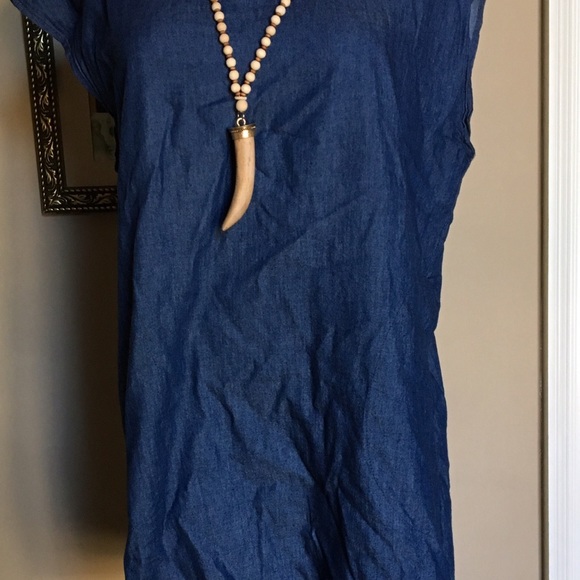 Denim tunic - Picture 3 of 3