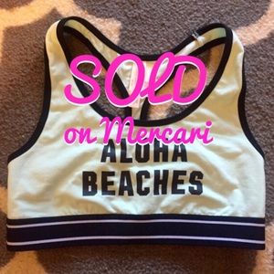 Aloha Beaches PINK Sports Bra Aloha Beaches PINK Sports Bra