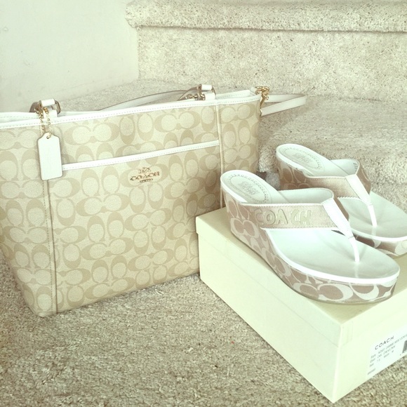 Coach Shoes - New Signature Coach set NWOT