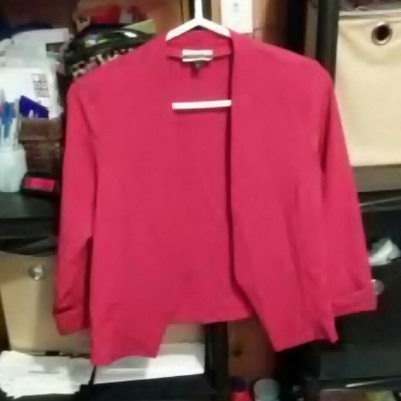 Collar Less Blazer - Picture 2 of 4