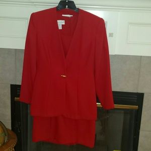 Red Dress Suit