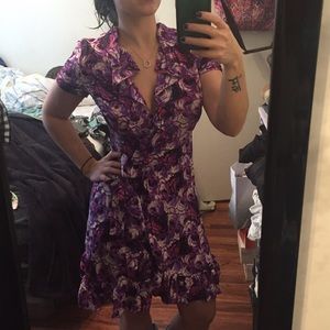 Juicy Couture Floral Wrap Dress