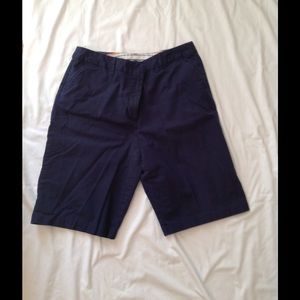 Kim Rogers Dark Blue Bermuda Shorts