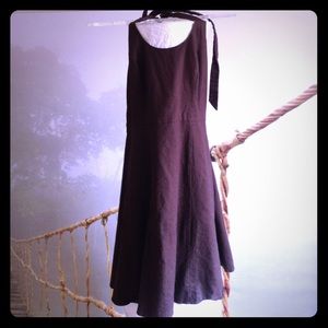 Size 2 linen and cotton Merona halter dress.