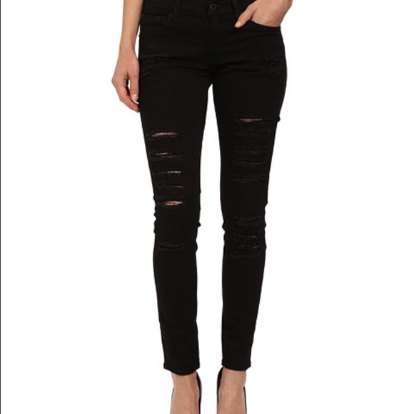 Lucky Brand 'Brooke' ripped Skinnies