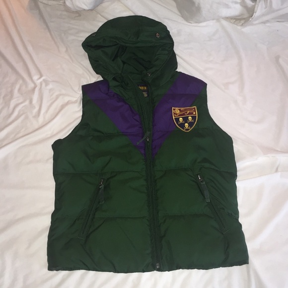 Ralph Lauren rugby puffer vest