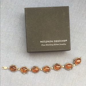 Silpada tortoise and silver bracelet