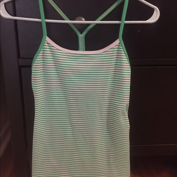 Lululemon Power Y Tank, size 4. EUC