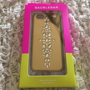 Baublebar Gold embellished iPhone 6 case