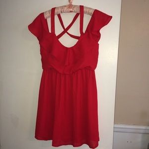 Tobi Red Dress