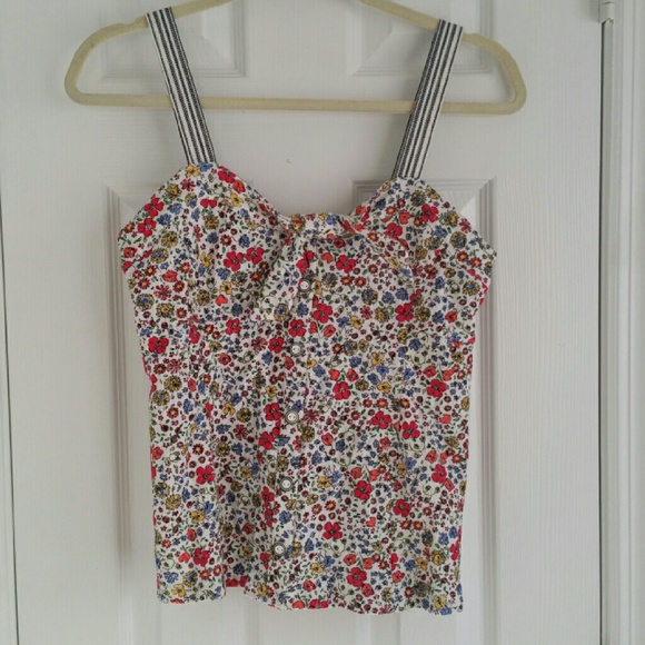 Postage stamp,  Anthro brand tank top