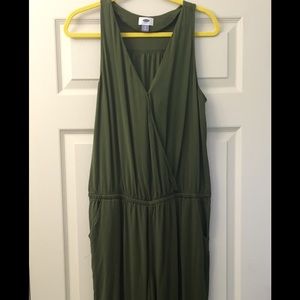 Olive Old Navy Jumpsuit