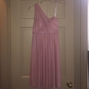 Blush pink formal/bridesmaid dress