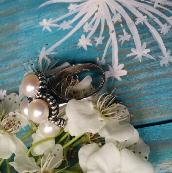 💕Honora cluster pearl ring - Picture 2 of 5