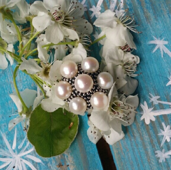 💕Honora cluster pearl ring - Picture 3 of 5