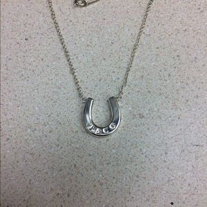 Tiffany and Co. Horseshoe Station Necklace-16"