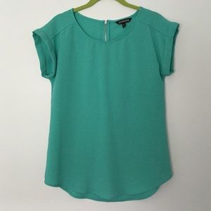 Express Aqua top!