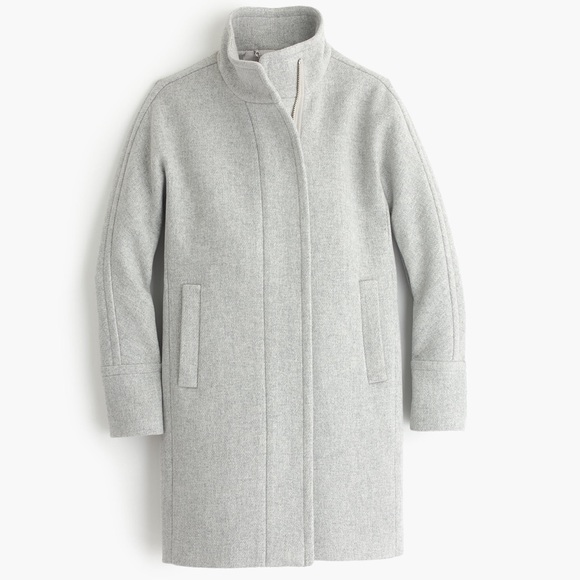 SOLD - J. Crew Stadium Cloth Cocoon Coat - Picture 2 of 2