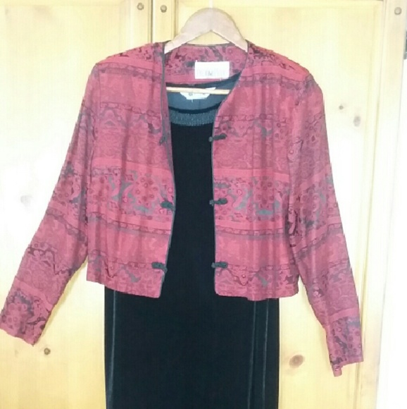 Long dress and jacket