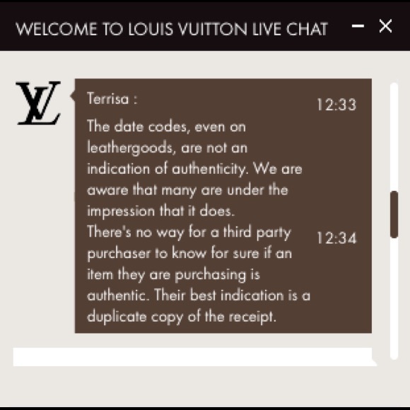 LV online chat IRT date codes on bag charms! READ! - Picture 3 of 4