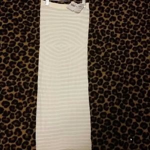 Free people cream slip dress