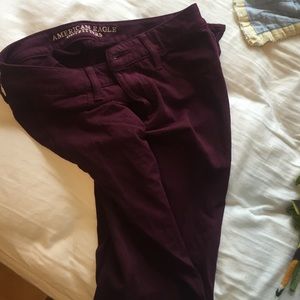 American eagle color jeggings