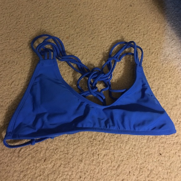 Blue Forever 21 swim top