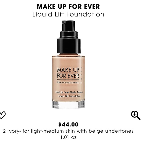 make up for ever liquid lift foundation