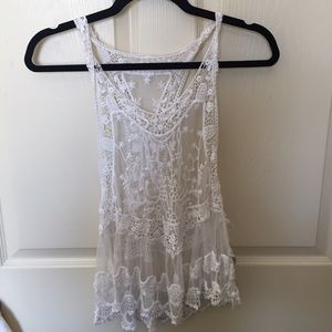 Forever 21 Crochet Top