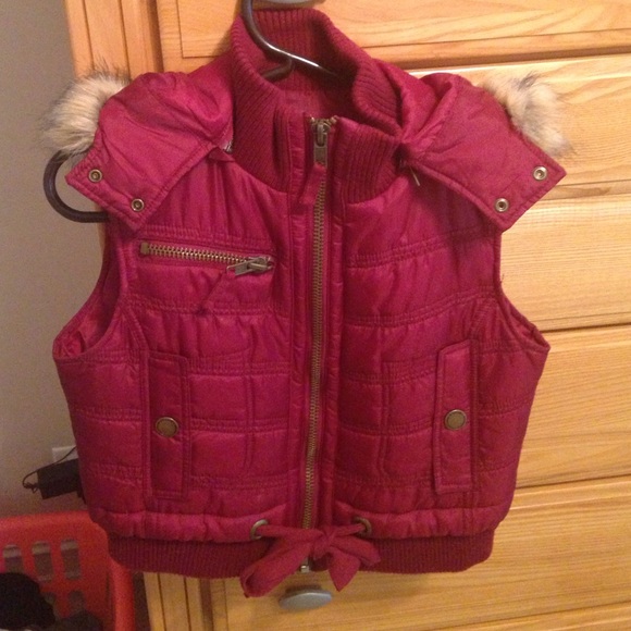 Maroon vest