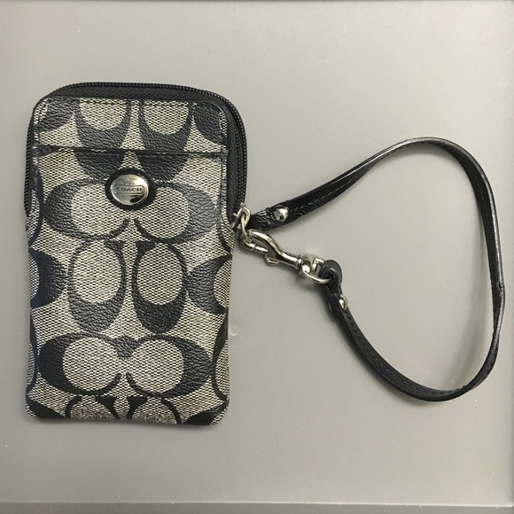 Compact Coach wristlet!