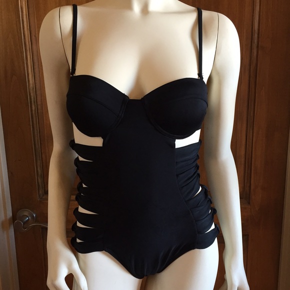 Macy's Black Bathing Suit