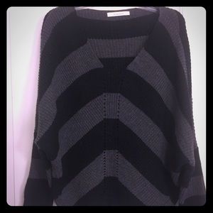 Grey and Black sweater