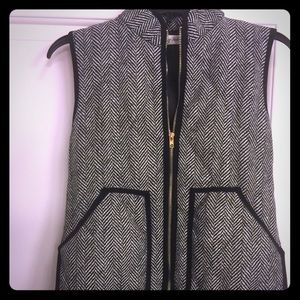 Herringbone vest