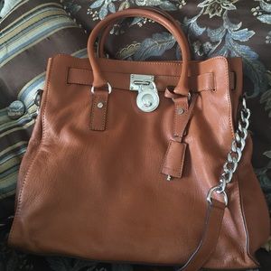 Michael Kors Hamilton Large Leather Tote
