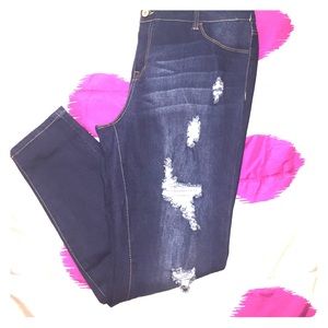 Plus size jeans