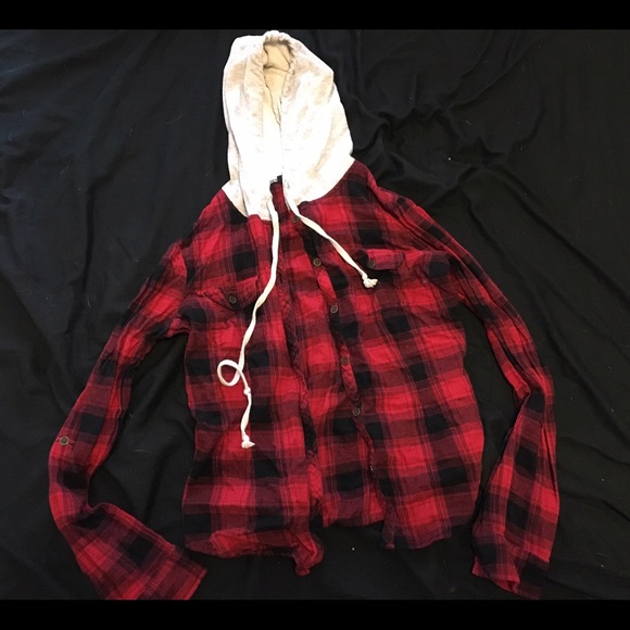 Plaid button down
