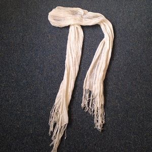 White scarf