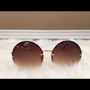 Boho round òmbre sunglasses