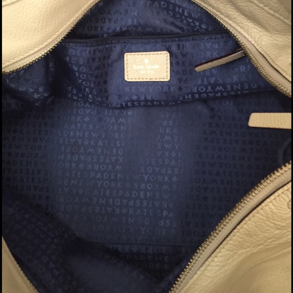 WOW REDUCED! Kate Spade, Beige Satchel - Picture 3 of 3