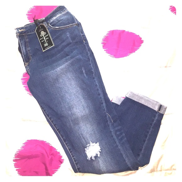 Plus size jeans
