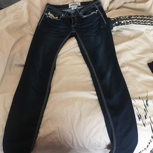 Hydraulic skinny jeans