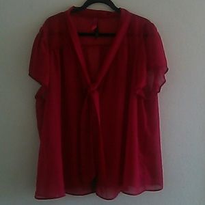 Torrid Plus size Red top