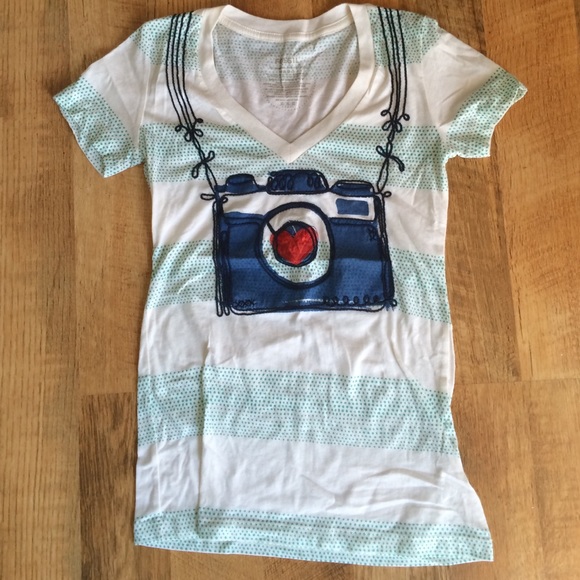 Fossil camera tshirt