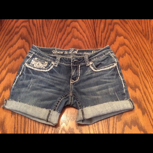 Grace Denim Shorts