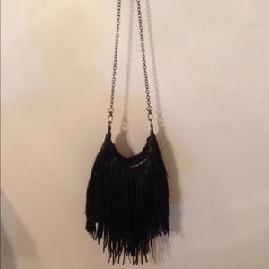 Steve Madden fringe adjustable bag