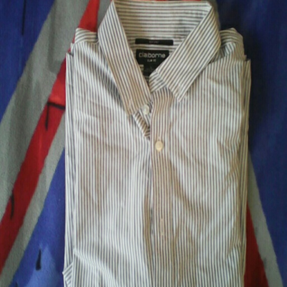 *Claiborne button down (Men's) slim fit